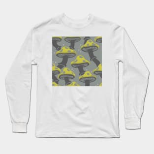 Sparkling Mushroom Pattern 2 Long Sleeve T-Shirt